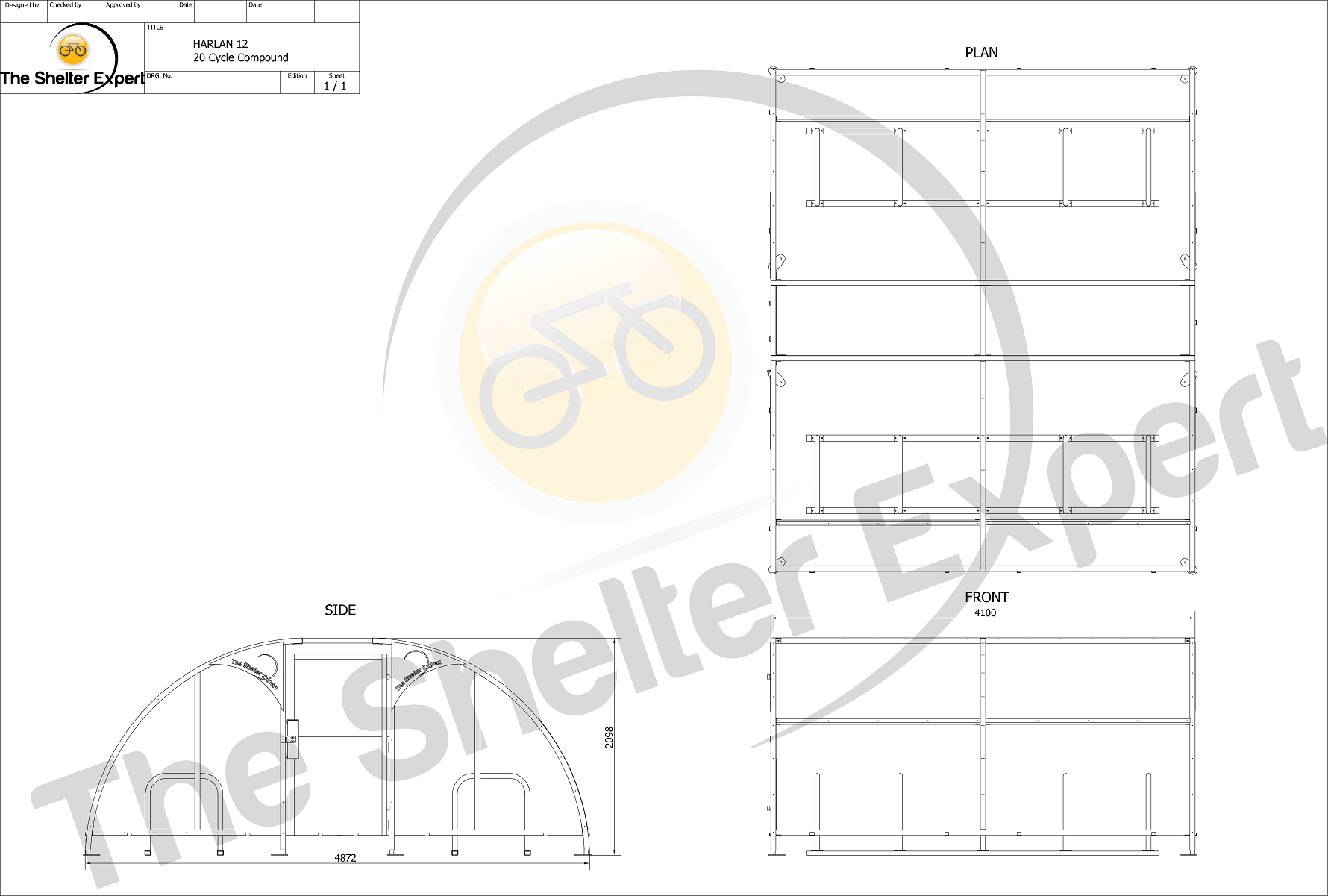 Sales drawing 20 cycle compound style 12