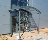 Heavy Duty system with curved roof